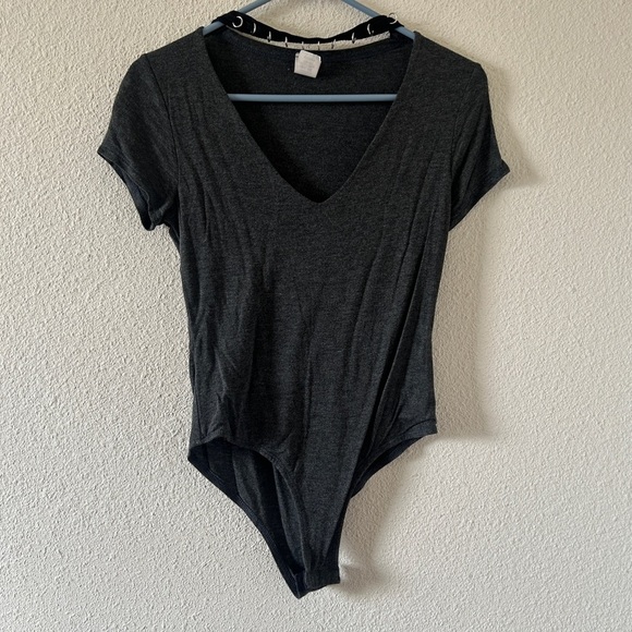 WLH STUDIO Tops - W.L.H Studio Street Rocker Dark Academia Grunge Rock Bodysuit Women’s Medium